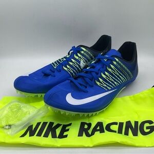 Nike Zoom Celar 5 Track Sprint Spikes Blue  ( 629226-413 ) Mens Size 11.5